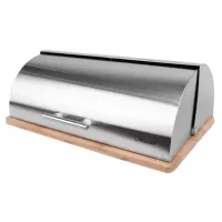 Cutie pentru pâine Maestro Mr-1672-S  Semicerc / Lemn