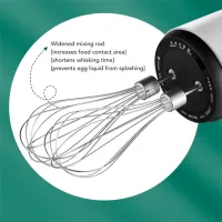 Миксер MixCream Electric Egg Beater 50 Вт / Белый photo 9
