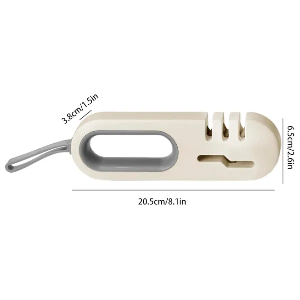 Ascuțitoare pentru cuțite FatPnut KS-02-G Oțel inoxidabil / Gray photo 2