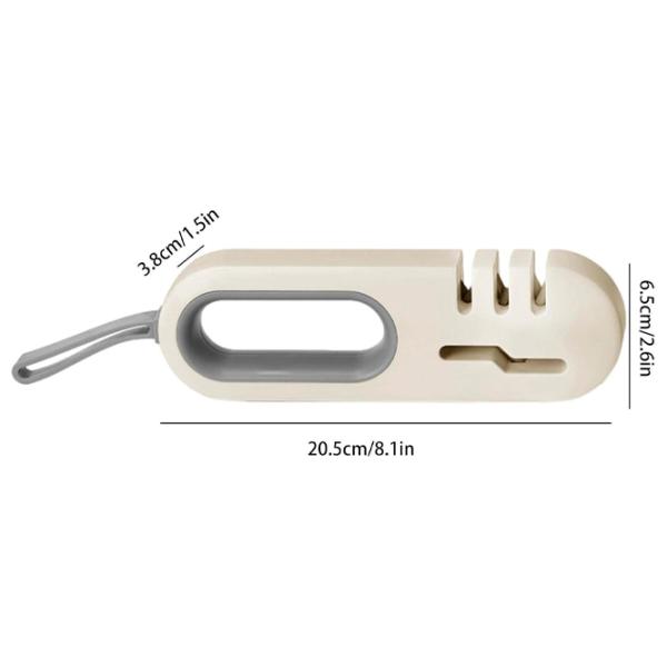 Ascuțitoare pentru cuțite FatPnut KS-02-G Oțel inoxidabil / Gray photo 2