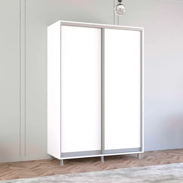 Dulap Mobildor-Lux Aron 170 x 60 x 200 / PAL / Alb photo 3