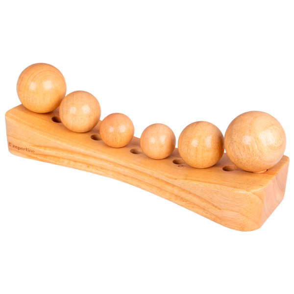 Aparat de masaj Insportline 25249 Wooden photo 2