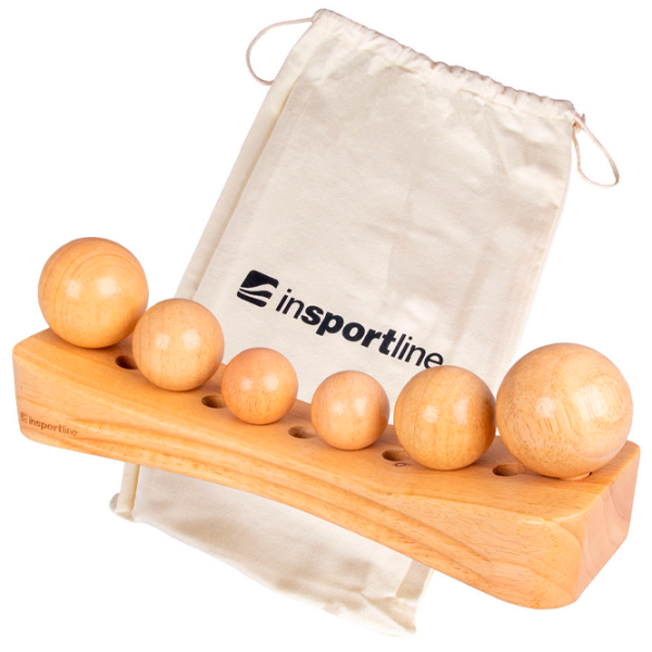 Aparat de masaj Insportline 25249 Wooden photo 5