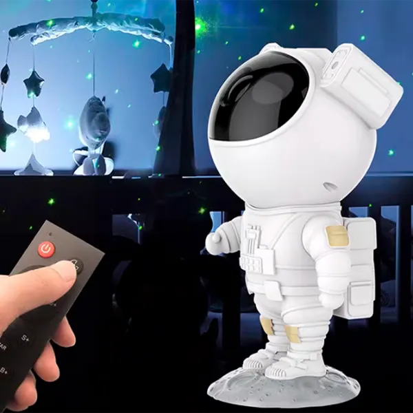 Проектор звезд Starry Sky Astronaut Lunar Explorer  3+ / Черный Белый photo 4