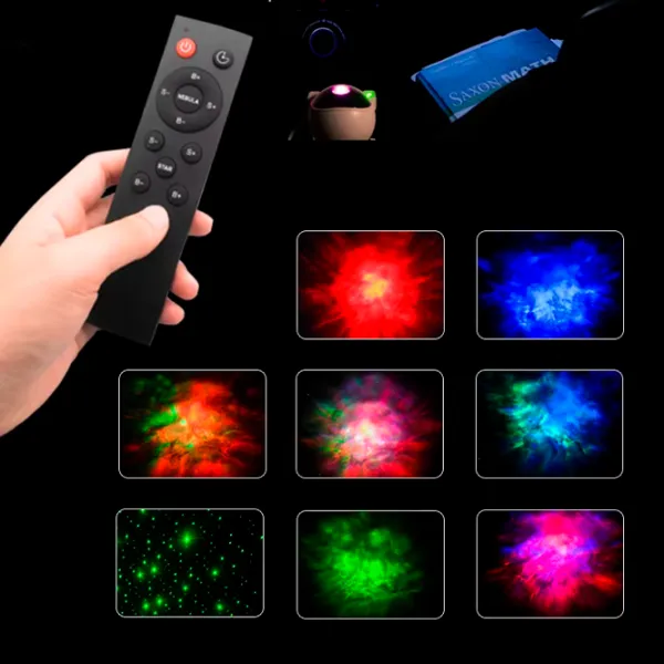 Проектор звезд Starry Sky Astronaut Lunar Explorer  3+ / Черный Белый photo 5