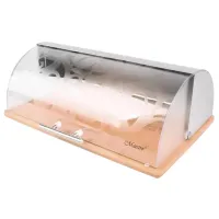 Coș pentru pâine Maestro Mr-1670-S  Semicerc / Lemn
