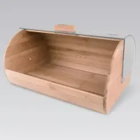 Coș pentru pâine Maestro Mr-1674-S Semicerc / Lemn photo 2