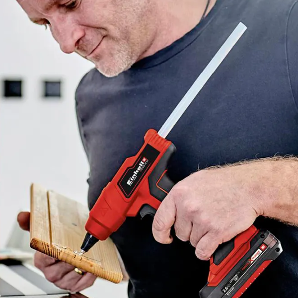 Клеевый пистолет Einhell TE-CG 18V Li PXC SOLO Красный / Пластик photo 2 Клеевый пистолет Einhell TE-CG 18V Li PXC SOLO Красный / Пластик photo 2