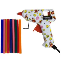 Клеевый пистолет Rexant 12-0112  Красный / Пластик