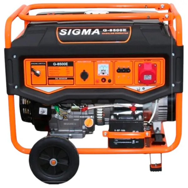 Генератор Sigma 8500W+ ATS 380 В Бензин / 8 кВт photo 1
