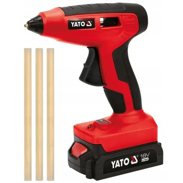 Pistol de lipit Yato YT82854 Red / Plastic photo 1