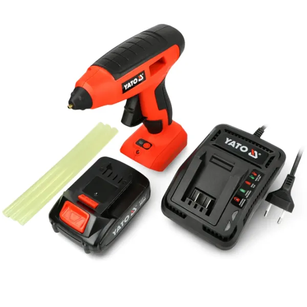 Pistol de lipit Yato YT82854 Red / Plastic photo 2
