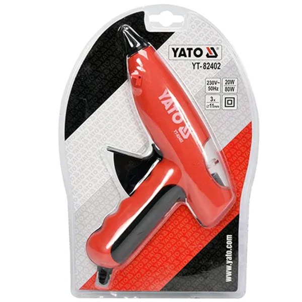 Pistol de lipit Yato YT82402 Red / Plastic photo 2