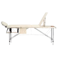 Masă de masaj Bodyfit 550 XXL White photo 2