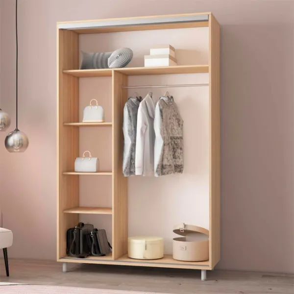 Шкаф Mobildor-Lux Aron P 18 180 x 60см x 200 / ЛДСП / Дуб Сонома photo 2