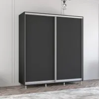 Dulap Mobildor-Lux Aron 220 x 60 x 200 / PAL / Antracit photo 2