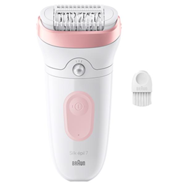 Эпилятор Braun SE7000 Сухая/Влажная / Pink Белый photo 1