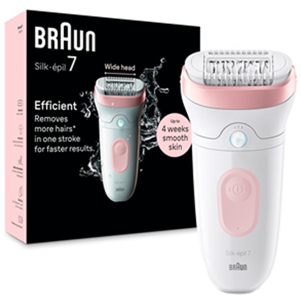 Эпилятор Braun SE7000 Сухая/Влажная / Pink Белый photo 2