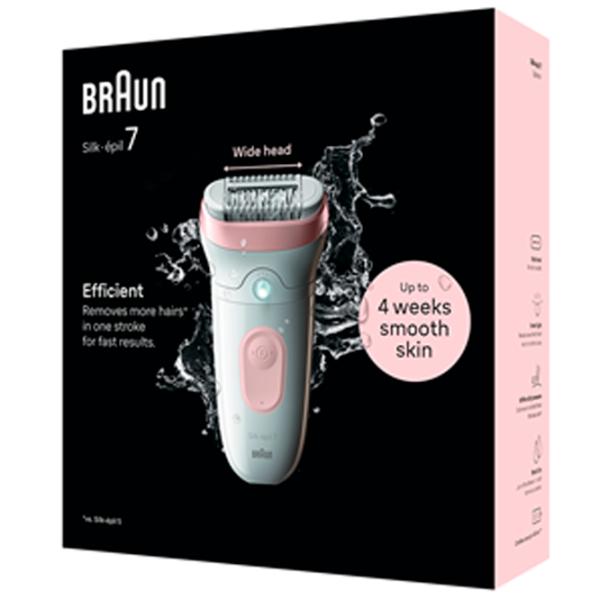 Эпилятор Braun SE7000 Сухая/Влажная / Pink Белый photo 5