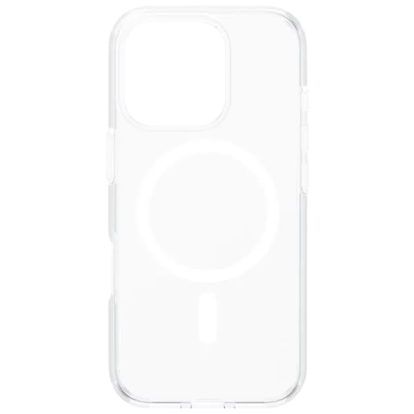 Husă pentru smartphone Apple iPhone 16 Pro PanzerGlass / MagSafe Back / TPU / White Transparent photo 1