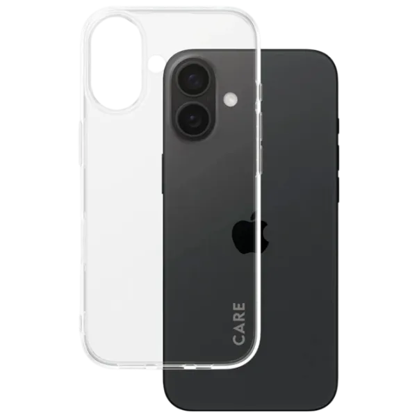 Husă pentru smartphone Apple iPhone 16 PanzerGlass / Back / TPU / Transparent photo 2