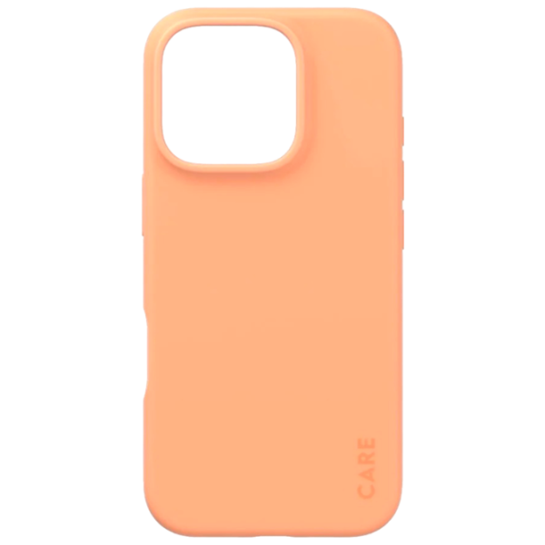 Husă pentru smartphone Apple iPhone 16 Pro PanzerGlass / Back / TPU / Peach Orange photo 1