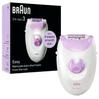 Epilator Braun SE3000 Uscată/Umedă / Pink White photo 2