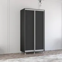 Dulap Mobildor-Lux Aron 110 x 60 x 220 / PAL / Antracit photo 2