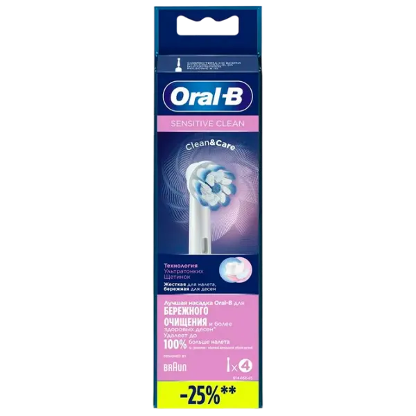 Rezervă pentru periuțe de dinți Braun EB60-4 Pentru maturi / White photo 2