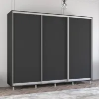 Dulap Mobildor-Lux Aron 250 x 60 x 220 / PAL / Antracit photo 2