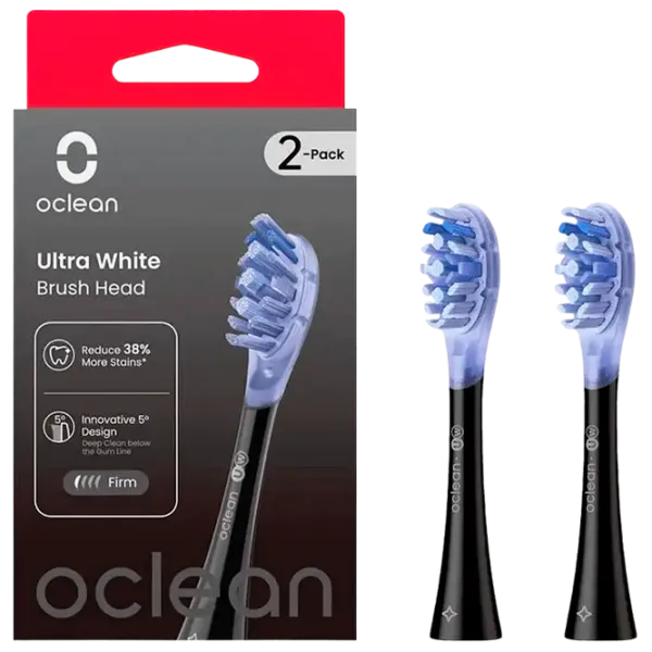 Rezervă pentru periuțe de dinți Oclean UC02 B02 Pentru maturi / Black photo 1