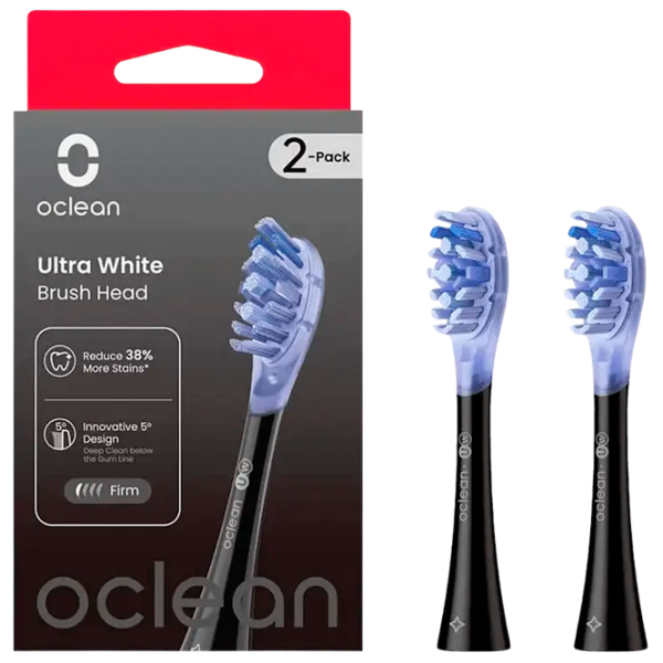 Rezervă pentru periuțe de dinți Oclean UC02 B02 Pentru maturi / Black photo 1