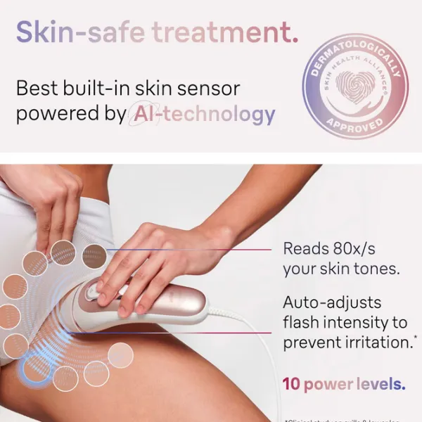Epilator Braun PL7147 IPL / Beige White photo 4