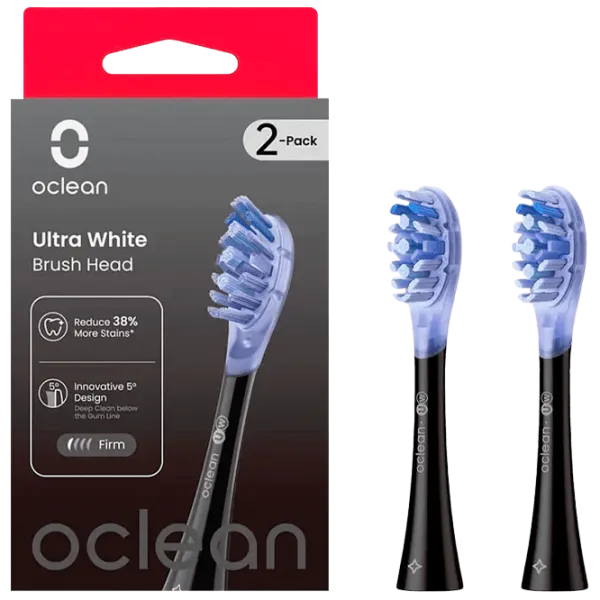 Rezervă pentru periuțe de dinți Oclean UW02 B02 Pentru maturi / Black photo 1