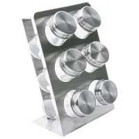 Set pentru condimente Maestro Mr-1726 Inox / Transparent