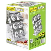 Set pentru condimente Maestro Mr-1726 Inox / Transparent photo 3