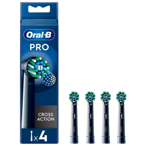 Rezervă pentru periuțe de dinți Braun EB50BRX-4 Pentru maturi / Black photo 1
