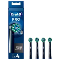 Насадка для электрощеток Braun EB50BRX-4 Для взрослых / Черный