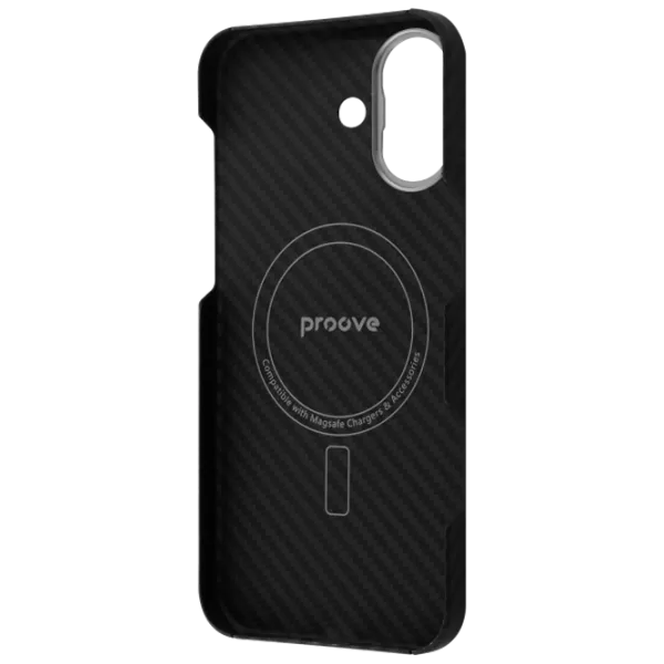 Чехол для смартфона Apple iPhone 16 Plus Proove / MagSafe / ТПУ / Угольный Черный photo 2 Чехол для смартфона Apple iPhone 16 Plus Proove / MagSafe / ТПУ / Угольный Черный photo 2
