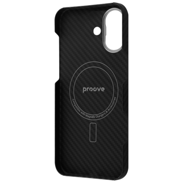 Чехол для смартфона Apple iPhone 16 Plus Proove / MagSafe / ТПУ / Угольный Черный photo 2 Чехол для смартфона Apple iPhone 16 Plus Proove / MagSafe / ТПУ / Угольный Черный photo 2
