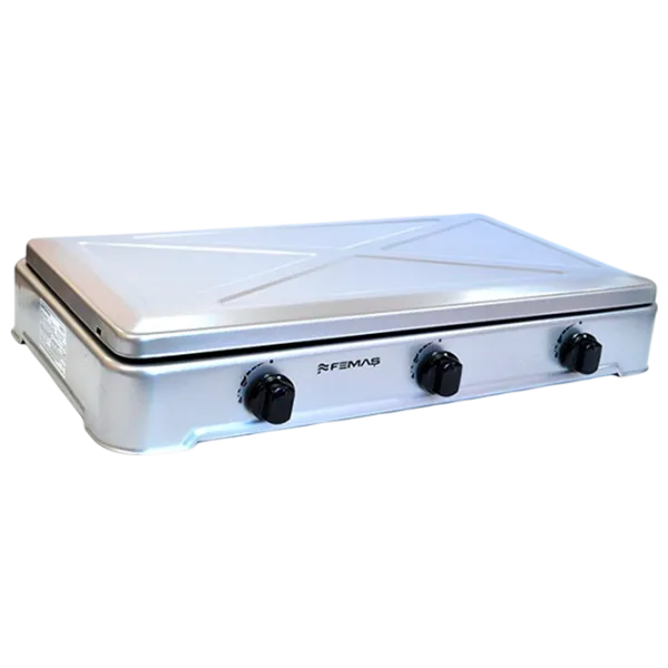 Настольная плита FEMAS 0300-IX Газовая / Серый photo 2