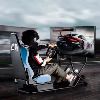 Игровое кресло LUMI Gaming Playseat Синий Черный photo 5