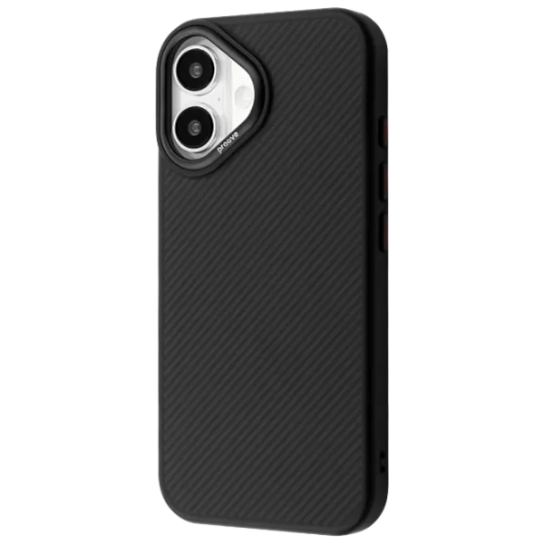 Чехол для смартфона Apple iPhone 16 Proove / MagSafe / Силикон / Угольный Черный photo 1 Чехол для смартфона Apple iPhone 16 Proove / MagSafe / Силикон / Угольный Черный photo 1