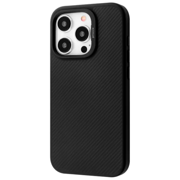Husă pentru smartphone Apple iPhone 16 Pro Proove / MagSafe / Silicon / Carbon Black photo 1 Husă pentru smartphone Apple iPhone 16 Pro Proove / MagSafe / Silicon / Carbon Black photo 1