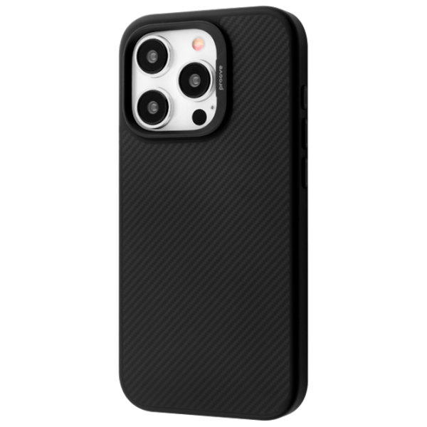 Husă pentru smartphone Apple iPhone 16 Pro Max Proove / MagSafe / Silicon / Carbon Black photo 1 Husă pentru smartphone Apple iPhone 16 Pro Max Proove / MagSafe / Silicon / Carbon Black photo 1
