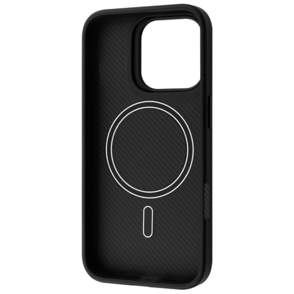 Husă pentru smartphone Apple iPhone 16 Pro Max Proove / MagSafe / Silicon / Carbon Black photo 2 Husă pentru smartphone Apple iPhone 16 Pro Max Proove / MagSafe / Silicon / Carbon Black photo 2