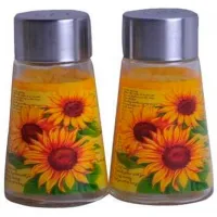 Set pentru condimente S&T 7031 Sticlă / Yellow