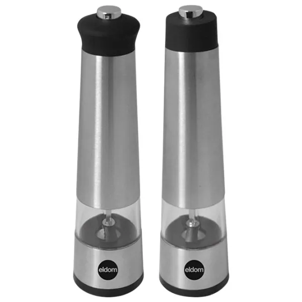 Set pentru condimente Eldom Pair ZMP4 Inox / Inox photo 1