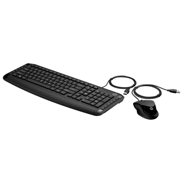 Tastatura & Mouse HP 200 Kit Cu fir / Black photo 2