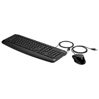 Tastatura & Mouse HP 200 Kit Cu fir / Black photo 2